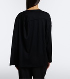 Junya Watanabe Draped wool top