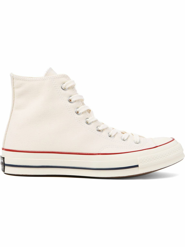 Photo: Converse - Chuck 70 Canvas High-Top Sneakers - White