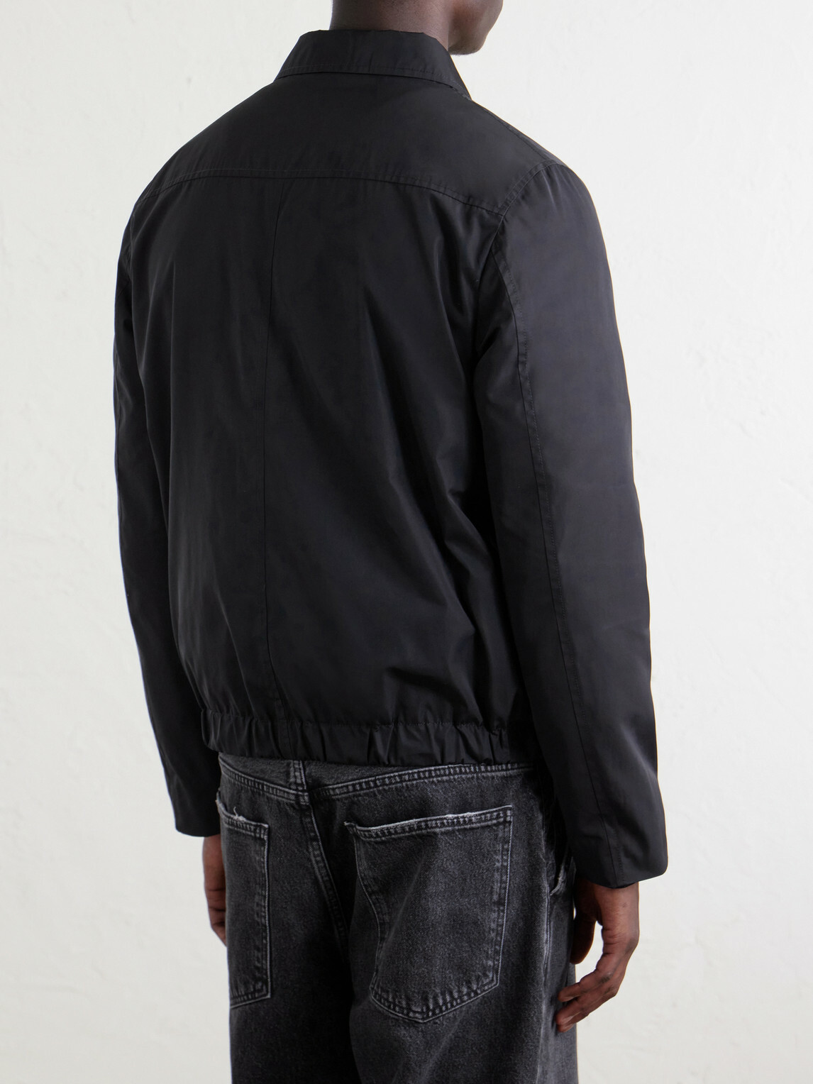Slowear - Woven Bomber Jacket - Blue