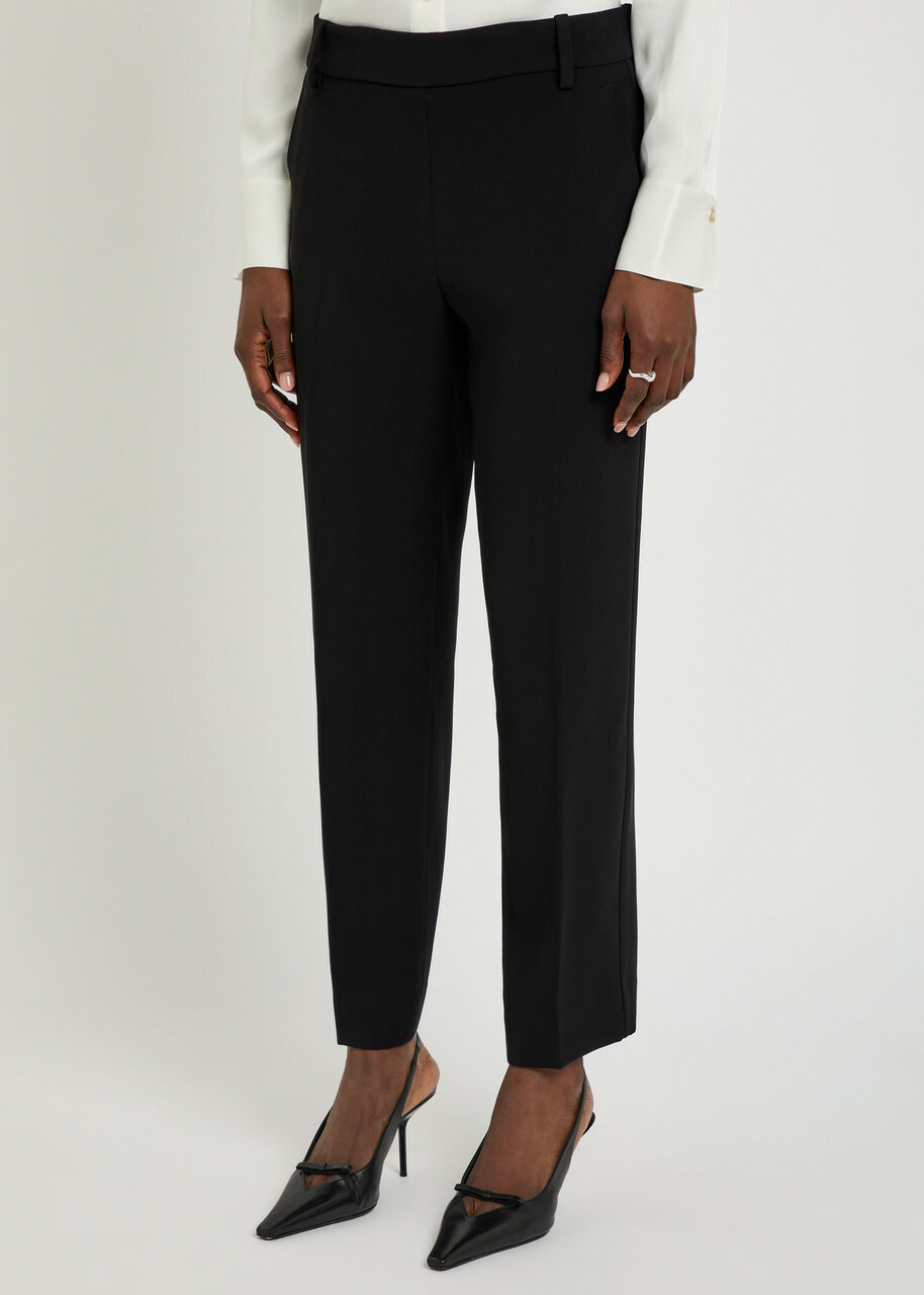 Vince Woven Trousers Black