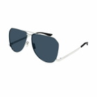Saint Laurent Eyewear Sl 690 Dust 003 Silver Sunglasses