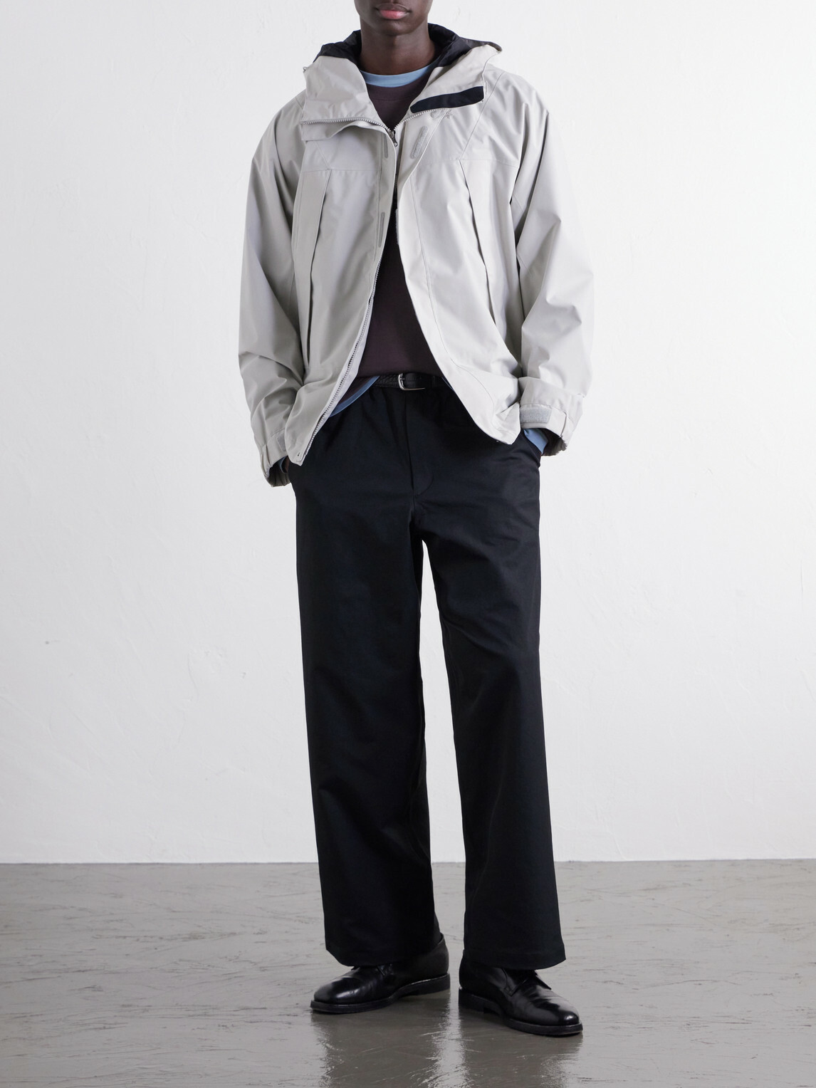 Goldwin - Barite Hooded Panelled Shell Ski Jacket - Neutrals
