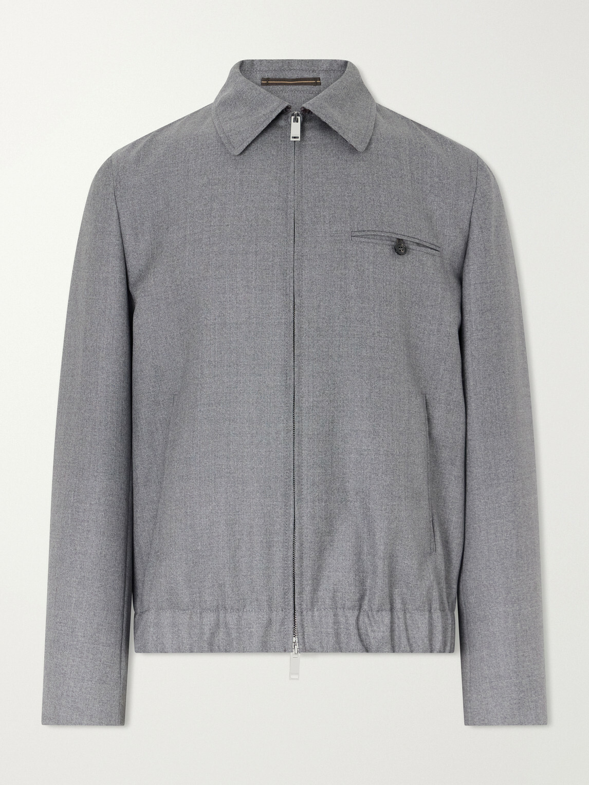 Slowear - Montedoro Il Primo Wool-Canvas Bomber Jacket - Gray