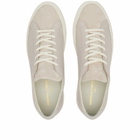 Woman by Common Projects Women's Original Achilles Suede Sneakers in Warm Grey