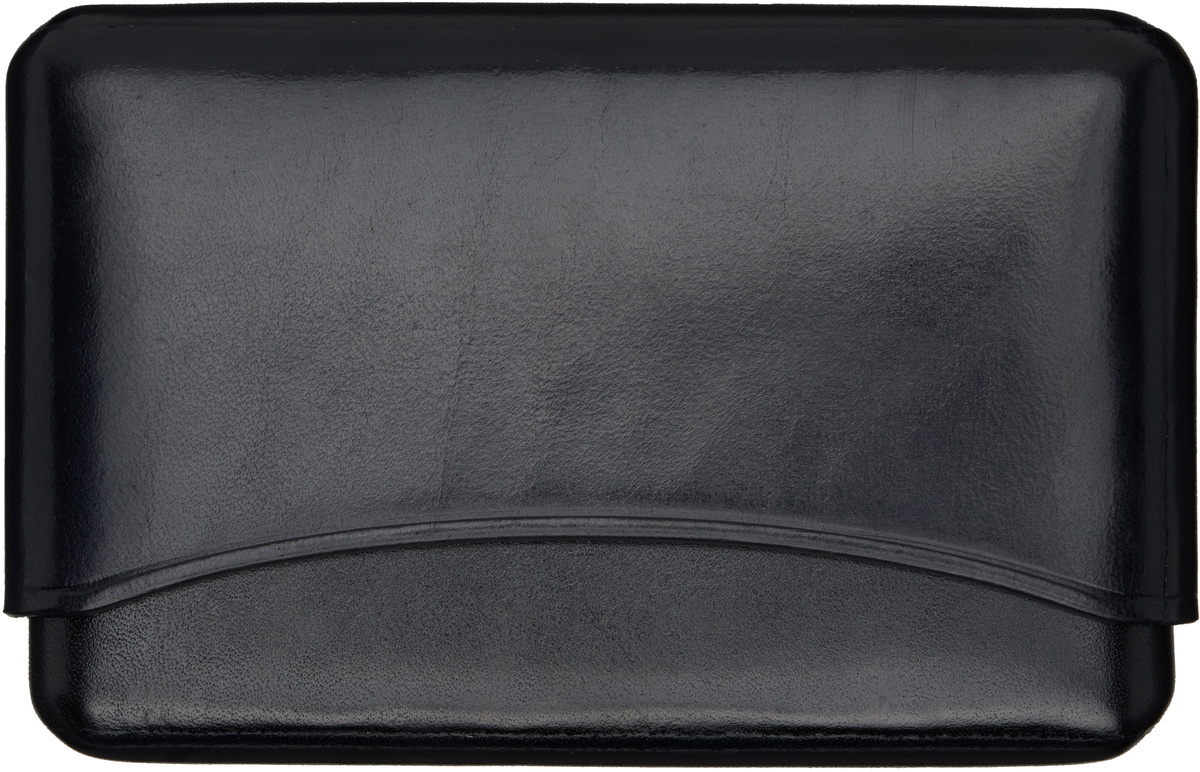 LEMAIRE Black Molded Card Holder