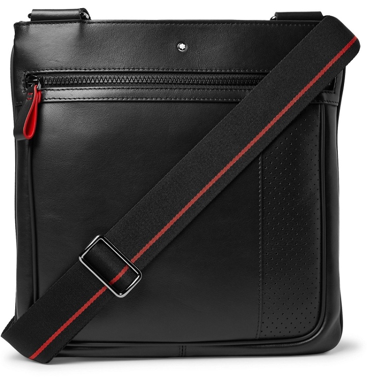 Photo: Montblanc - Extreme 2.0 Envelope Textured-Leather Messenger Bag - Black