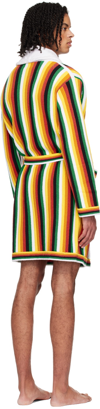 Casablanca Multicolor Striped Robe Casablanca