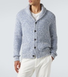 Eleventy Wool and cashmere-blend cardigan