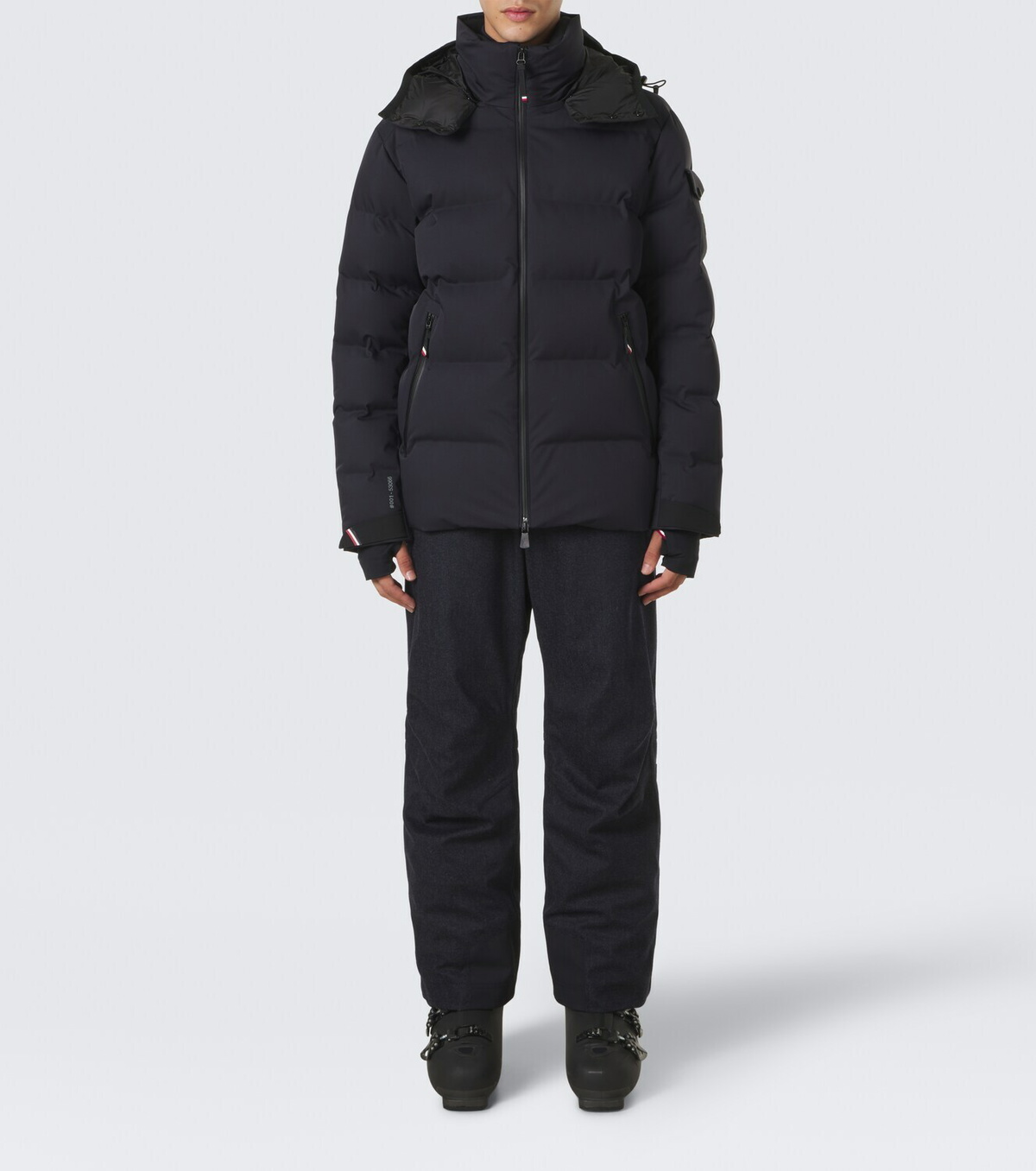 Moncler Grenoble Virgin wool ski salopettes