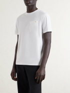 Valentino Garavani - VGold Cotton-Jersey T-Shirt - White