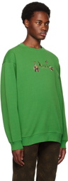 Dime Green Leafy Sweatshirt