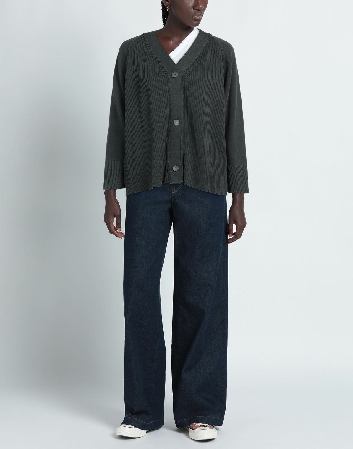 Crossley Womens Cardigan Charcoal