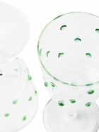 POLSPOTTEN Set Of 2 Nob Wine Glasses