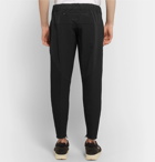 Nike - Fear of God NRG Ti Run Tapered Stretch-Jersey and Waffle-Knit Sweatpants - Men - Black
