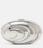 Simkhai Inez metallic clutch