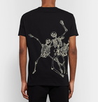 Alexander McQueen - Printed Cotton-Jersey T-shirt - Men - Black