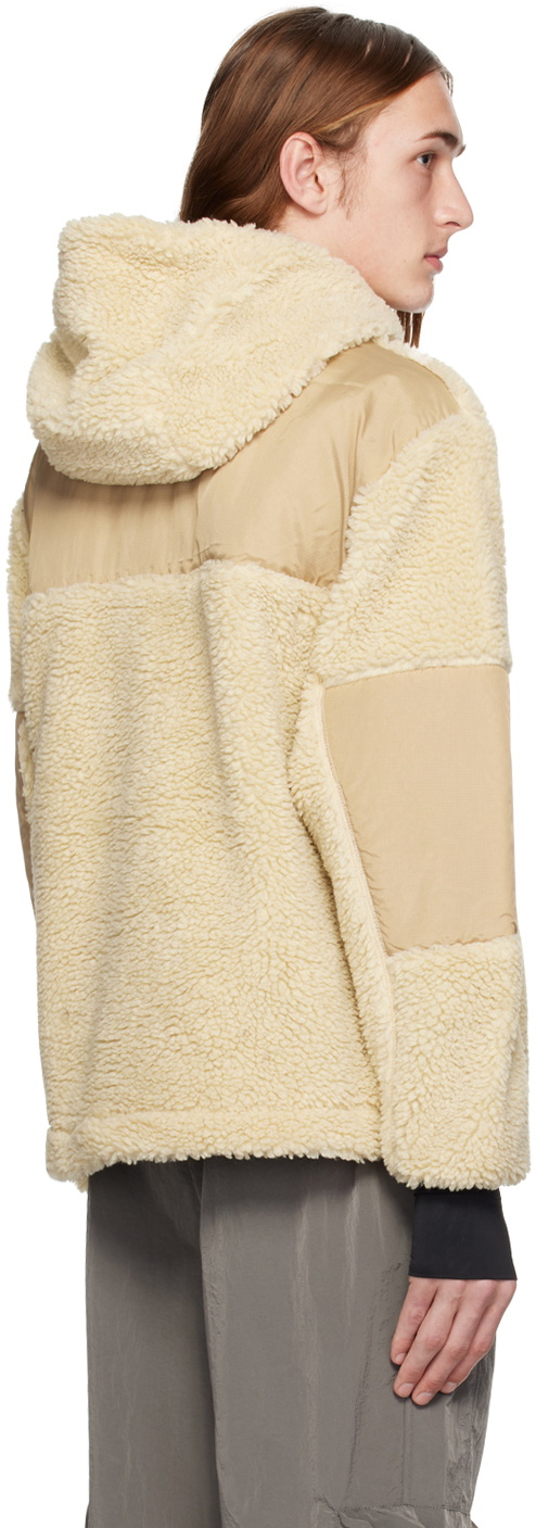 RAINS Beige Kofu Jacket