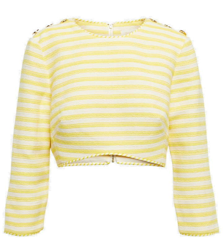 Photo: Zimmermann - Hide Tide striped crop top