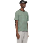 Andersson Bell Brown & Blue Essential Heart Logo Stripe T-shirt