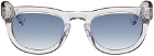 Axel Arigato Transparent Alton D-Frame Sunglasses