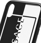 Versace - Logo-Print Acetate iPhone X and XS Case - Black