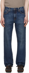 Nudie Jeans Navy Gritty Jackson Jeans