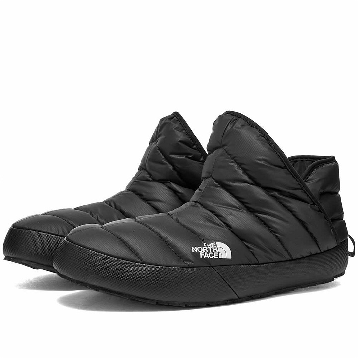 Photo: The North Face Men's Thermoball Traction Bootie in Black/White