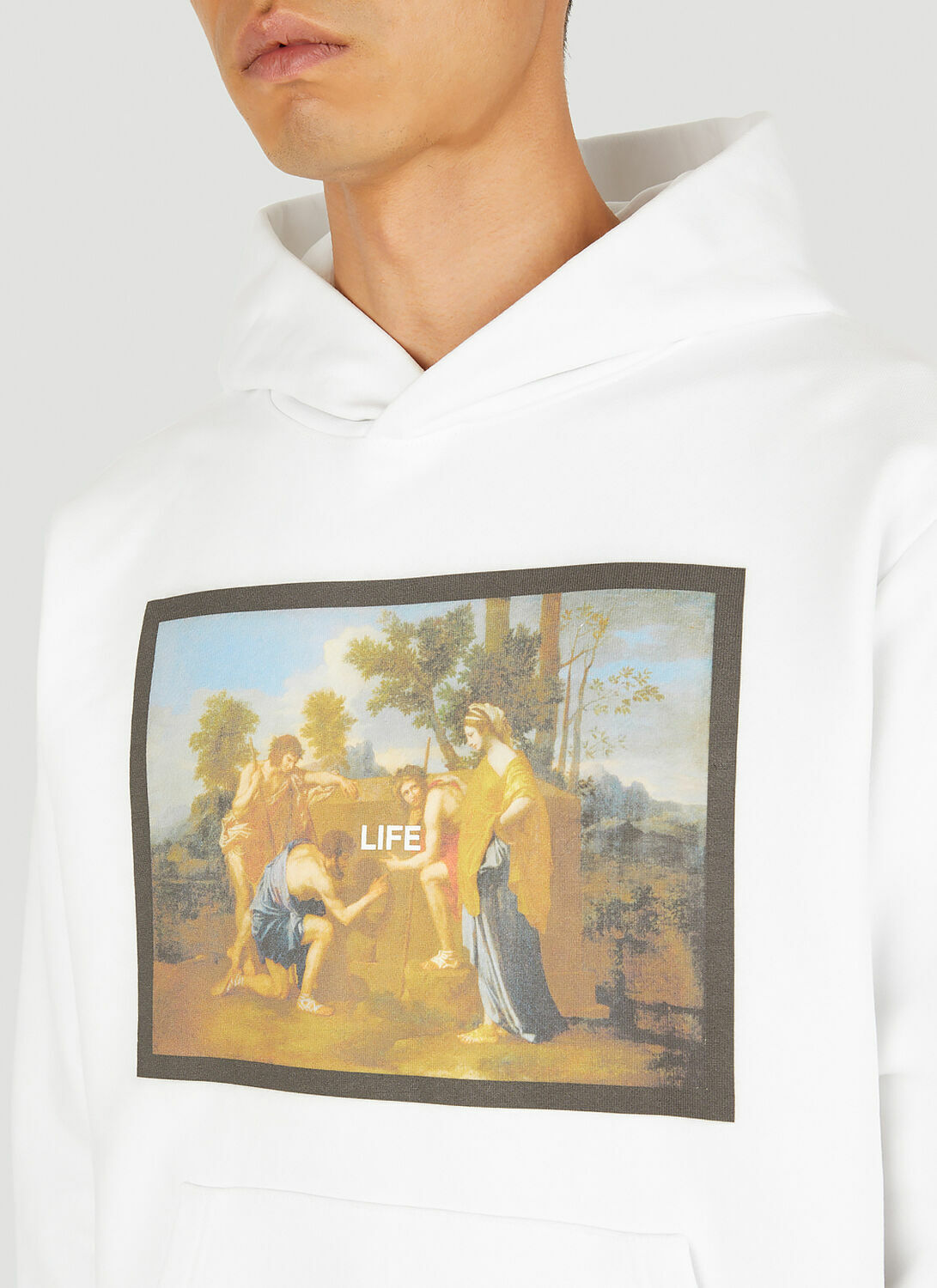 Death Cigarettes Louvre Hooded Sweatshirt