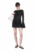 The Andamane Wanda Mini In Black Cotton
