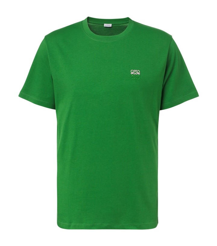 Photo: Loewe Anagram cotton jersey T-shirt
