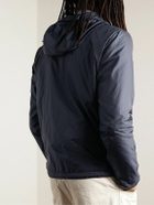 Aspesi - Slim-Fit Nylon Hooded Jacket - Blue