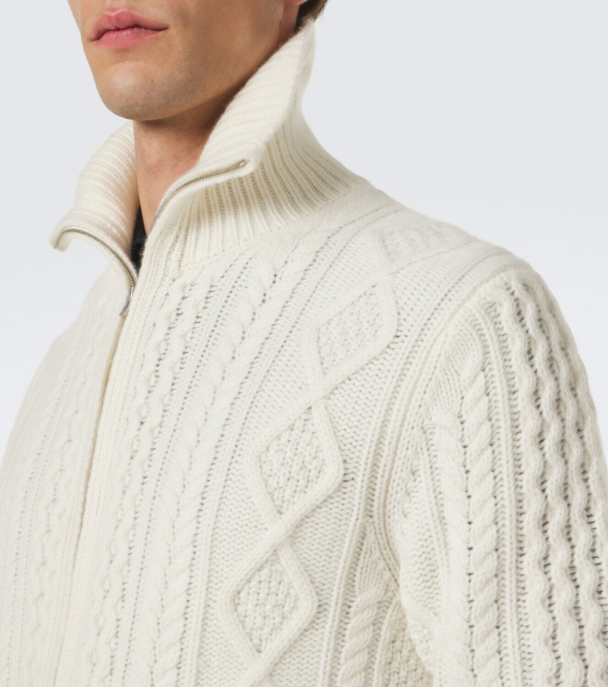 Arch4 Mr Walter cable-knit cashmere cardigan
