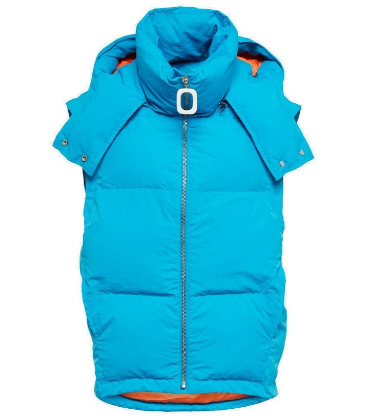 Photo: JW Anderson - Hooded puffer vest
