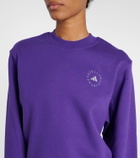 Adidas by Stella McCartney Cotton fleece sweatshirt