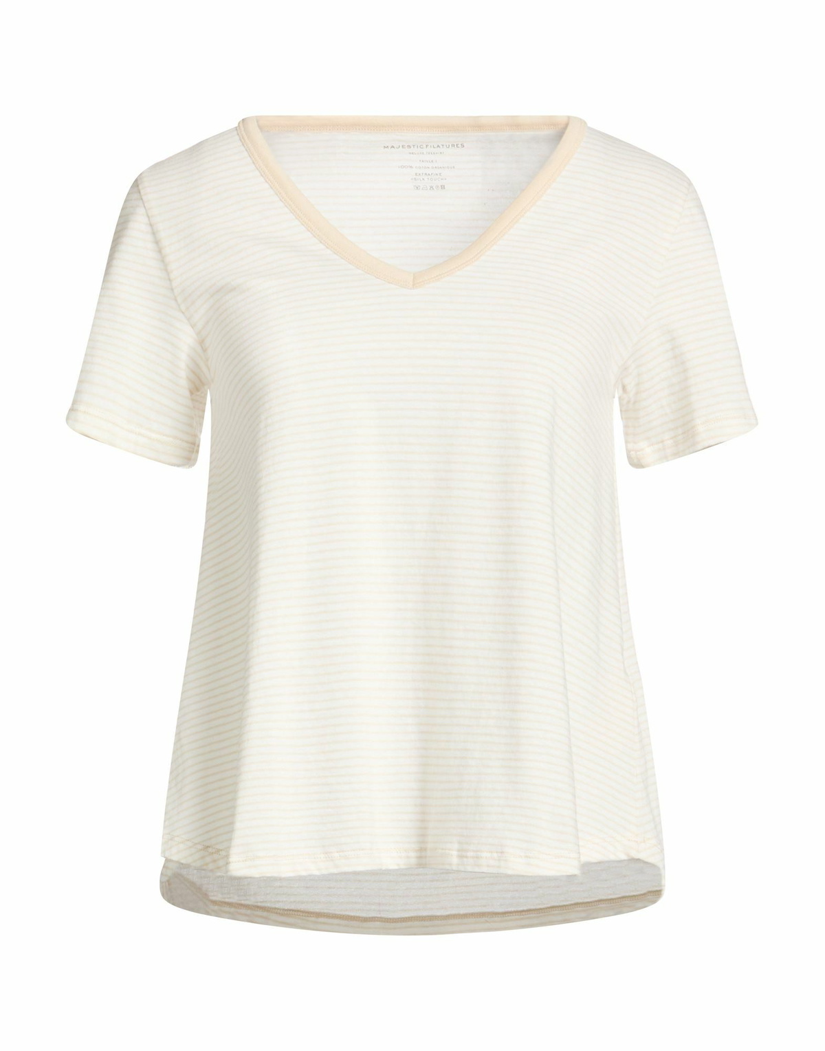 Majestic Filatures Womens T-shirt in Ivory