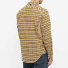 Rag & Bone Men's Rove Plaid Shirt in Yellow Plaid