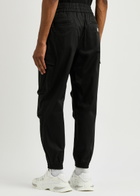 Dolce & Gabbana Stretch-cotton Cargo Sweatpants Black