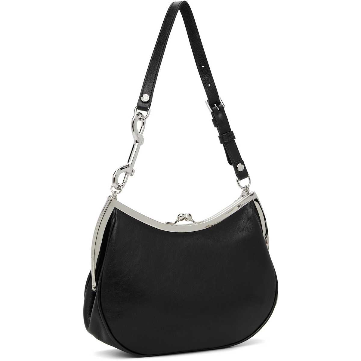 Vivienne Westwood Black Charm Frame Purse
