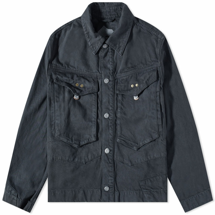 Photo: Objects IV Life Men's Denim Jacket in Anthracite Grey
