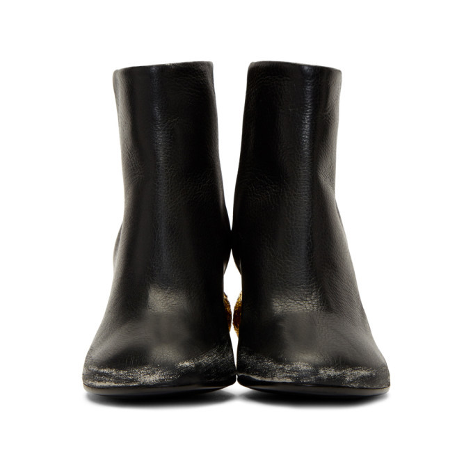 Margiela cuban heel outlet boots