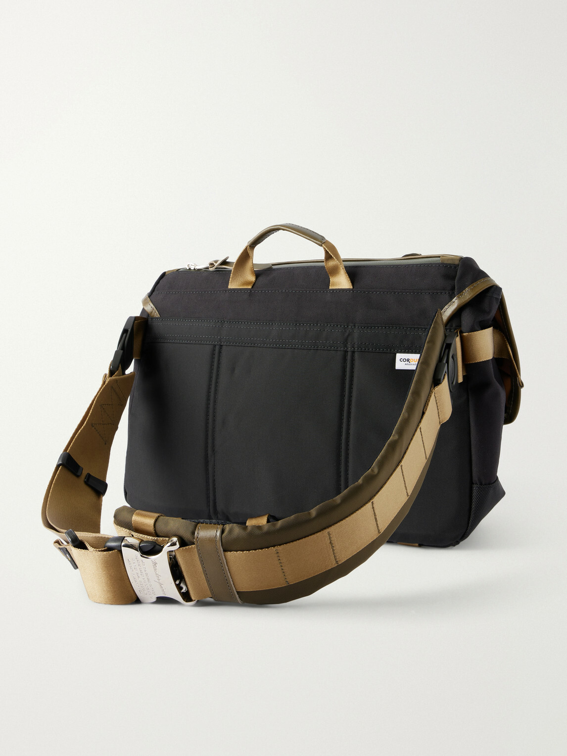 Master-Piece - Potential Leather-Trimmed Shell Messenger Bag