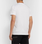 Alexander McQueen - Printed Organic Cotton-Jersey T-Shirt - White