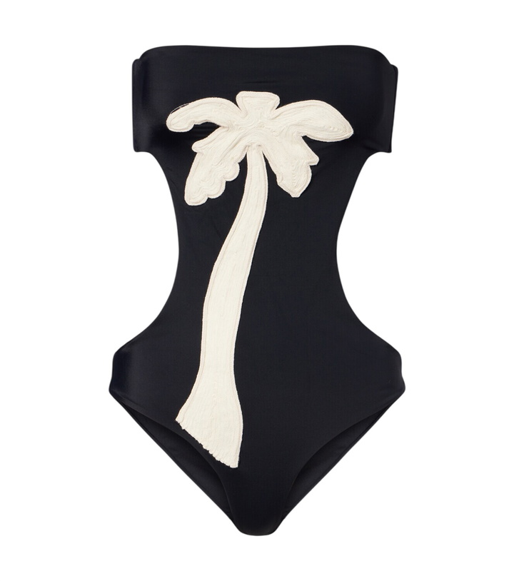 Photo: Johanna Ortiz Cutout embroidered swimsuit