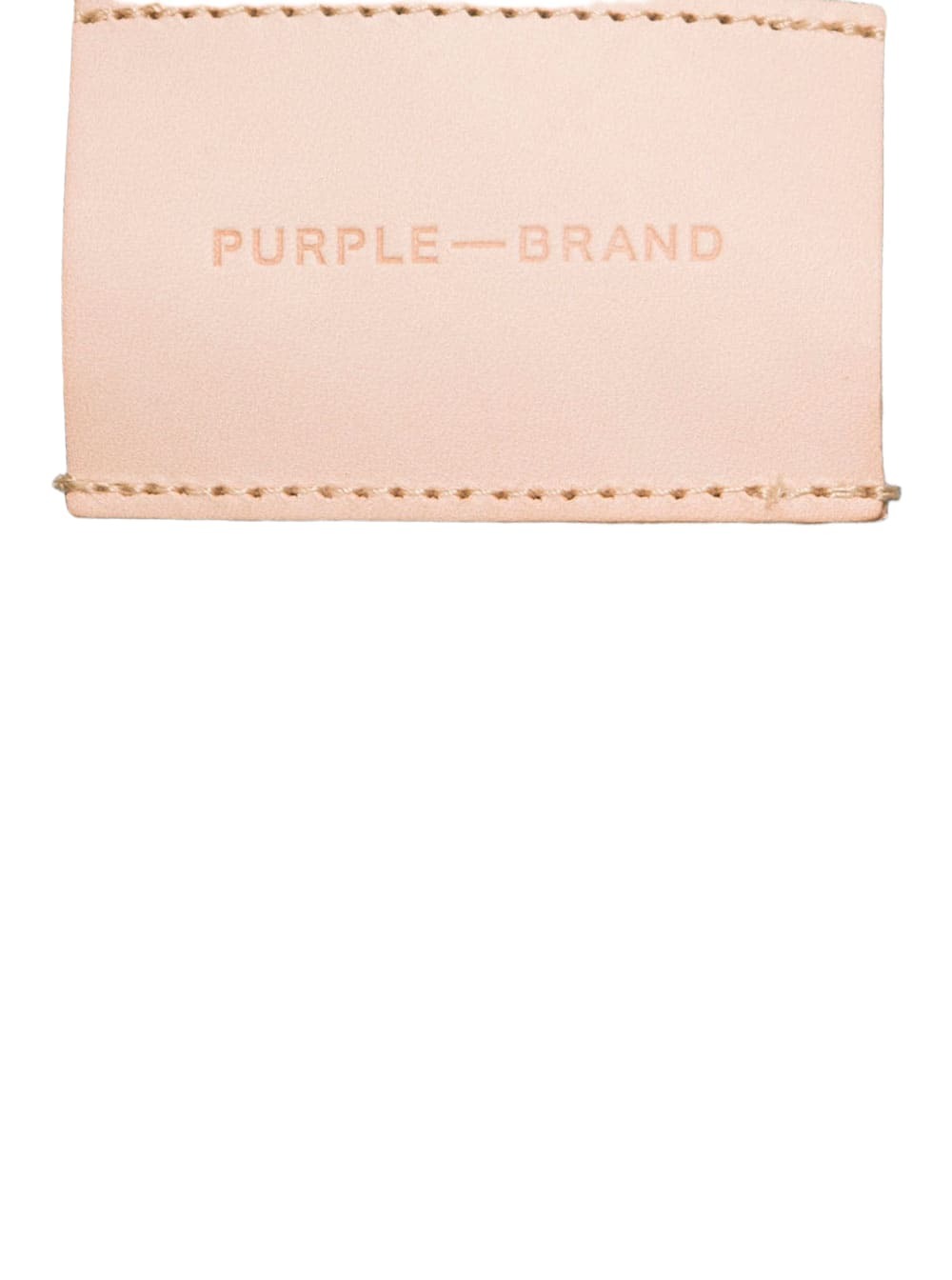 Light Blue Five Pockets Skinny Jeans With Paint Stains In Cotton Denim Man Purple Brand