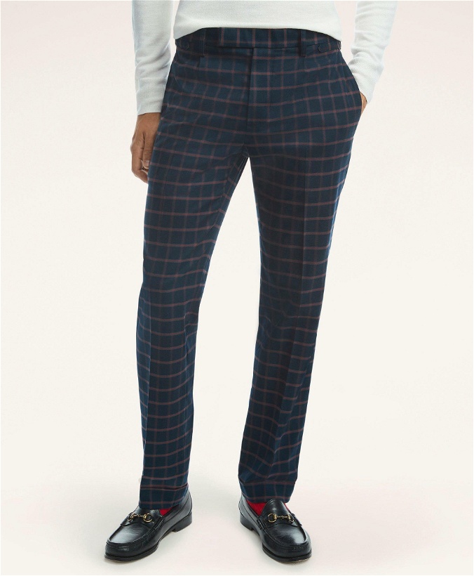 Photo: Brooks Brothers Men's Advantage Chino Pants in Holiday Plaid