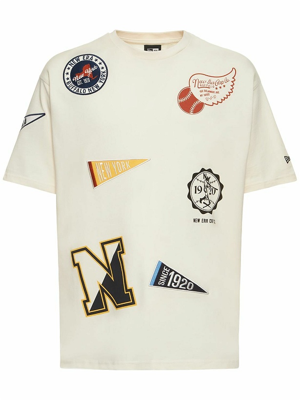 Photo: NEW ERA Ne Heritage Badges Cotton Jersey T-shirt