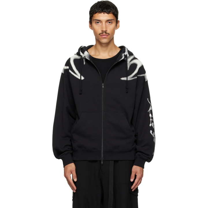 Photo: Y-3 Black Chito Edition Graphic Zipper Hoodie