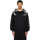 Y-3 Black Chito Edition Graphic Zipper Hoodie
