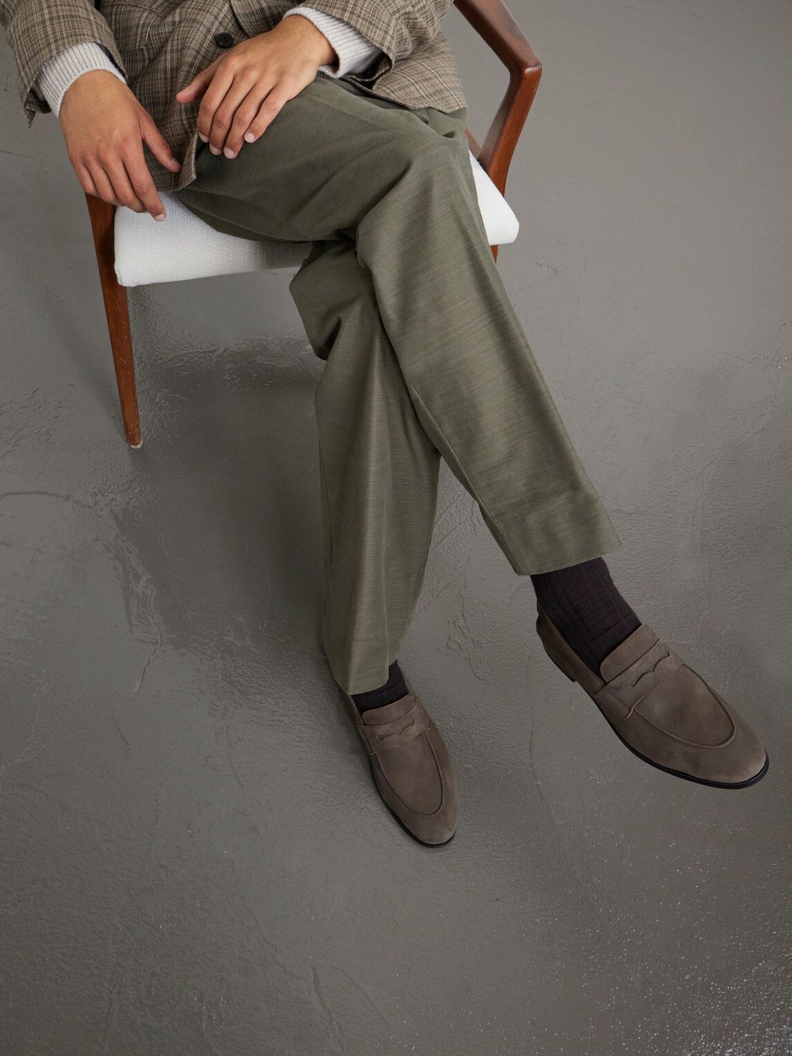 Paul Smith - Suede Loafers - Green