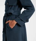 'S Max Mara Belted virgin wool coat